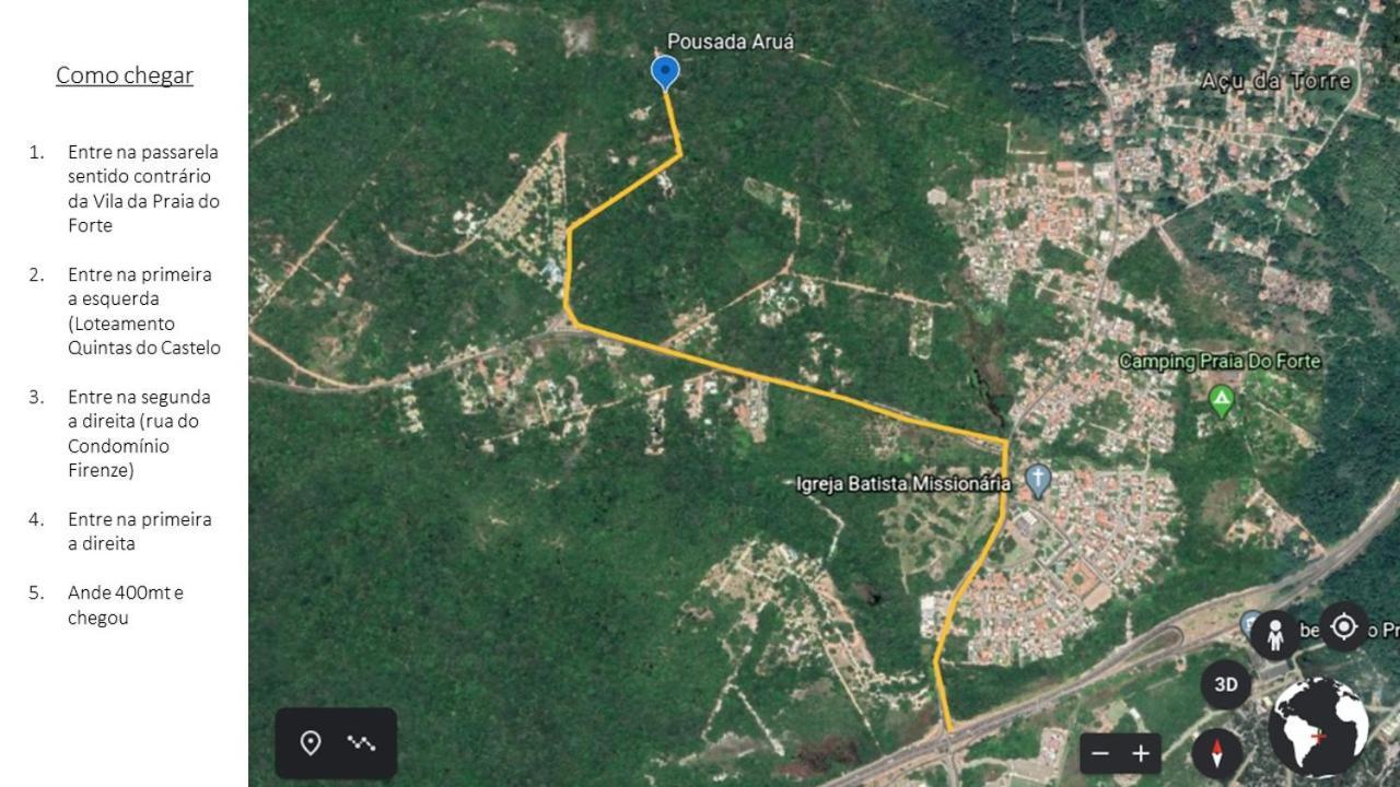 Arua Observacao De Vida Silvestre Praia do Forte Buitenkant foto